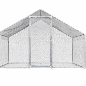 Gallinero de acero galvanizado. 3x2x2 mt