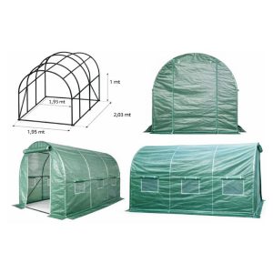 Invernadero de 6 m²   3x2x2 mt.