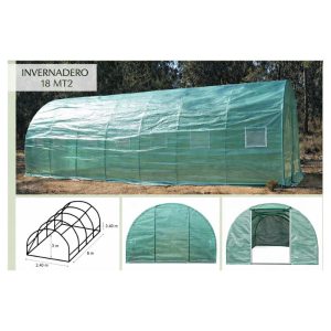 Invernadero de 12 m² 4x3x2 mt.